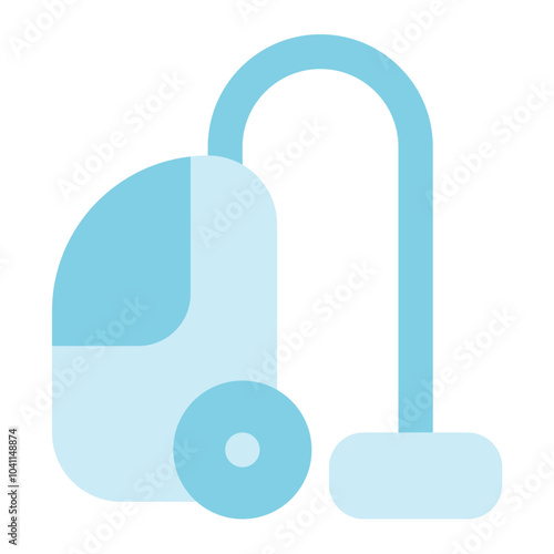 vacuum cleaner icon for illustration