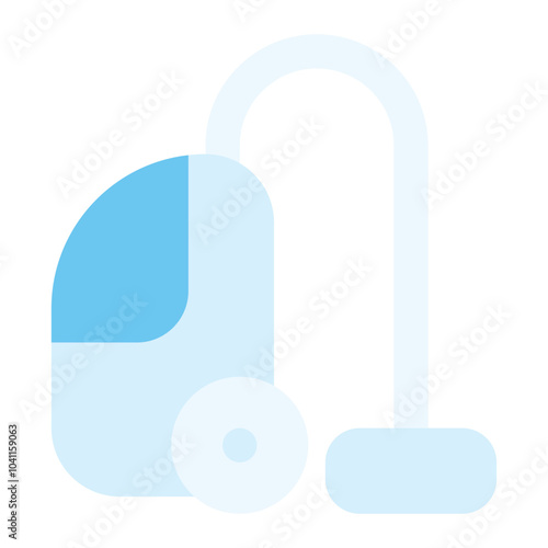 vacuum cleaner icon for illustration