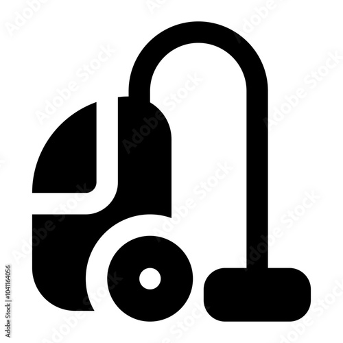 vacuum cleaner icon for illustration