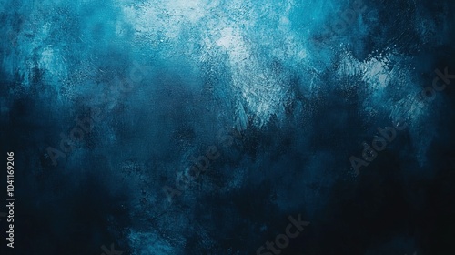 Abstract Blue and Black Textured Background