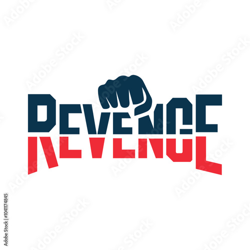 Revenge Typography T-shirt Design