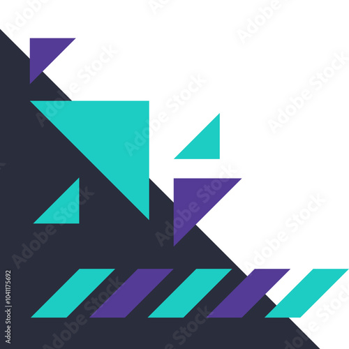 Free Download Abstract Geometric Corner - GFXLoad