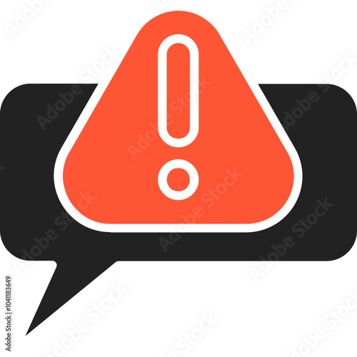 Error Message Vector Icon Design