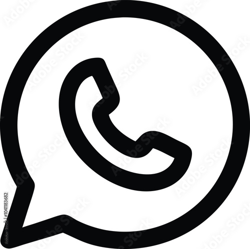 WhatsApp phone sign
