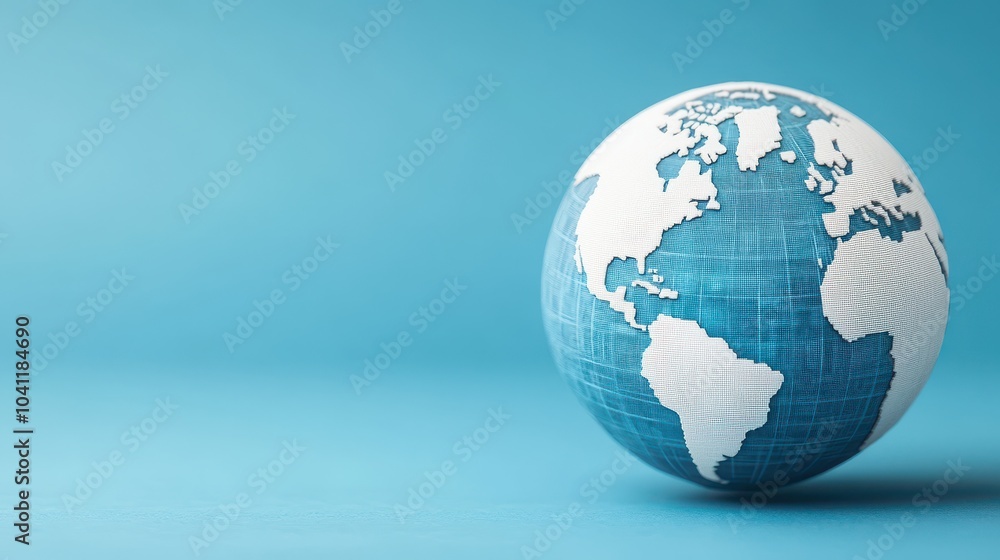 A 3D search engine globe with swirling search queries around it, representing the dynamic nature of internet searches A 3D search engine globe with swirling search queries around it, representing the dynamic nature of internet searches