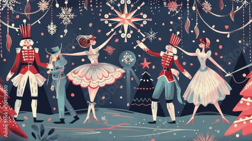 Nutcracker Ballet: A Graceful Illustration of Holiday Enchantment