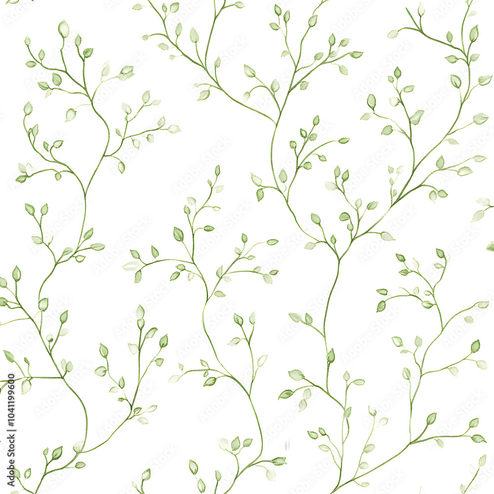 Obraz premium Whimsical Floral and Foliage Designs seamless pattern: Playful Doodles, Geometric Leaves, and Elegant Wildflowers in Bold and Soft Color Palettes.