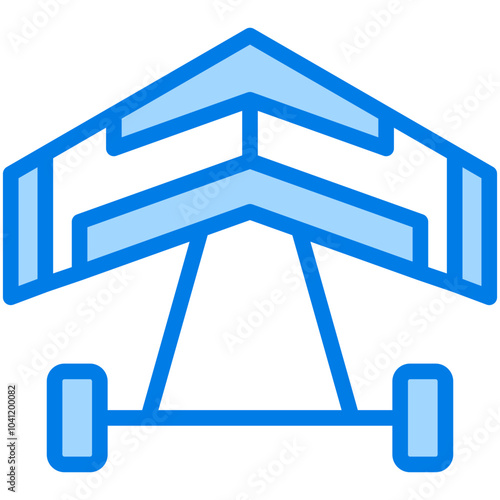 Hang Gliding Icon