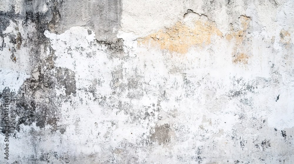 Fototapeta premium Weathered Concrete Wall with Texture and Patina