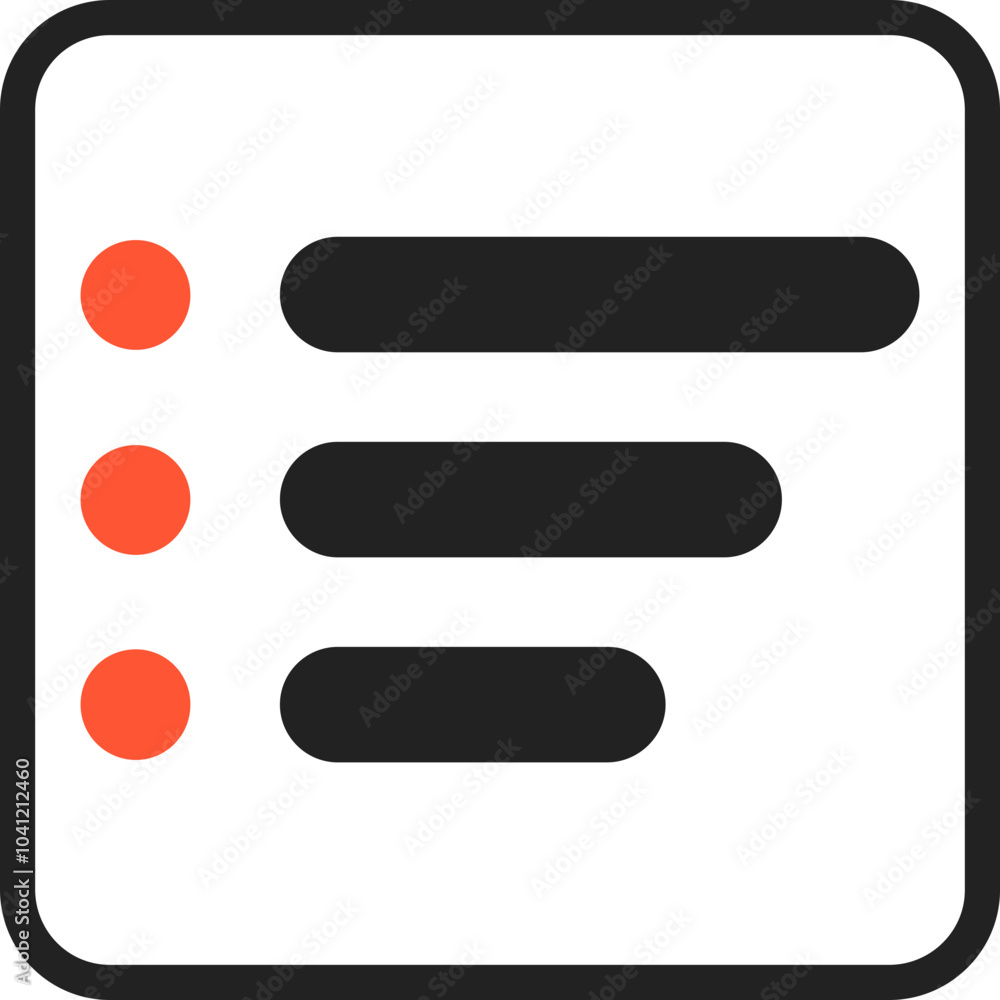 Obraz premium Menu Vector Icon