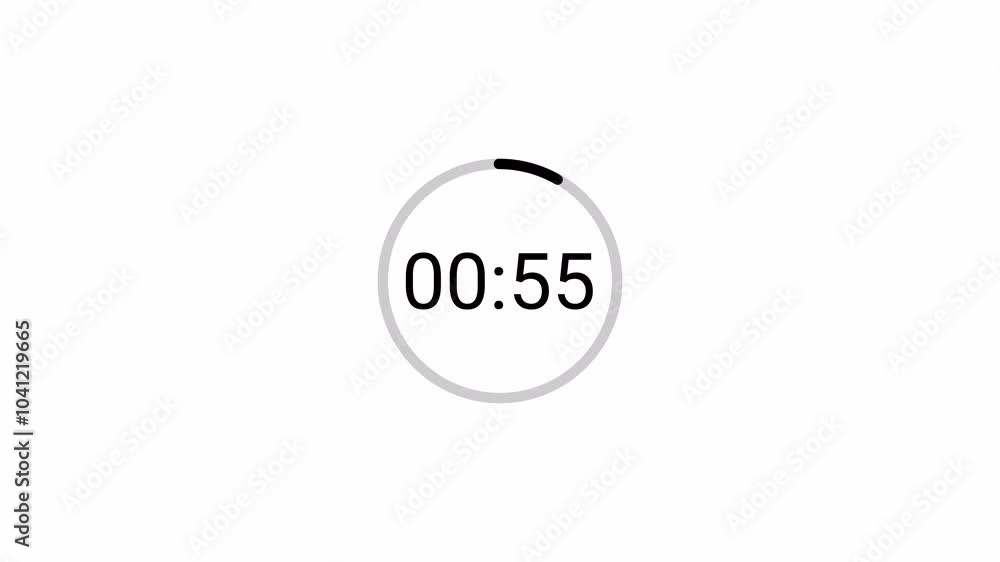 Countdown one minute animation from 60 to 0 seconds, 60 second countdown Animation background, 1 minutes countdown. Countdown one minute animation from 60 to 0 seconds, 60 second countdown Animation background, 1 minutes countdown.