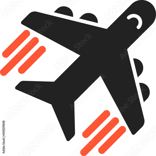 Airplane Vector Icon