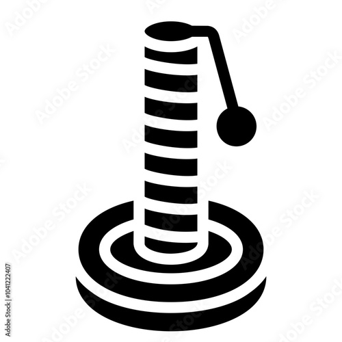cat scratcher Solid icon