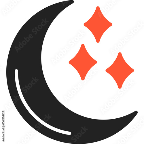 Moon Vector Icon