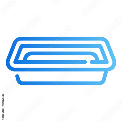 liter box Gradient icon