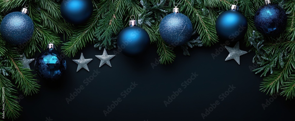 The Blue Christmas Ornament Display The Blue Christmas Ornament Display