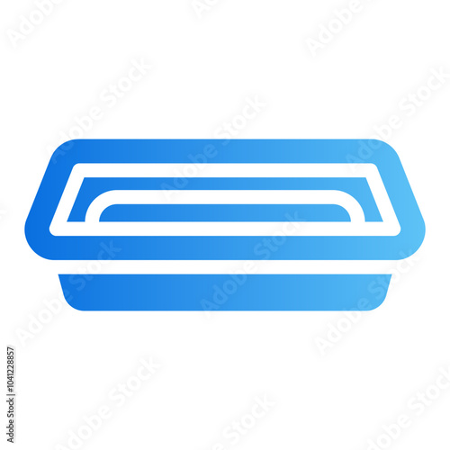 liter box Gradient icon