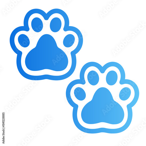 pawprint Gradient icon