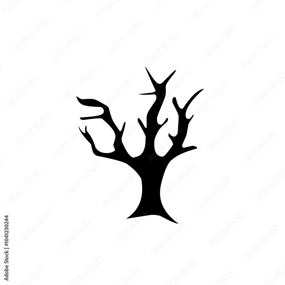 spooky Halloween tree spooky Halloween tree
