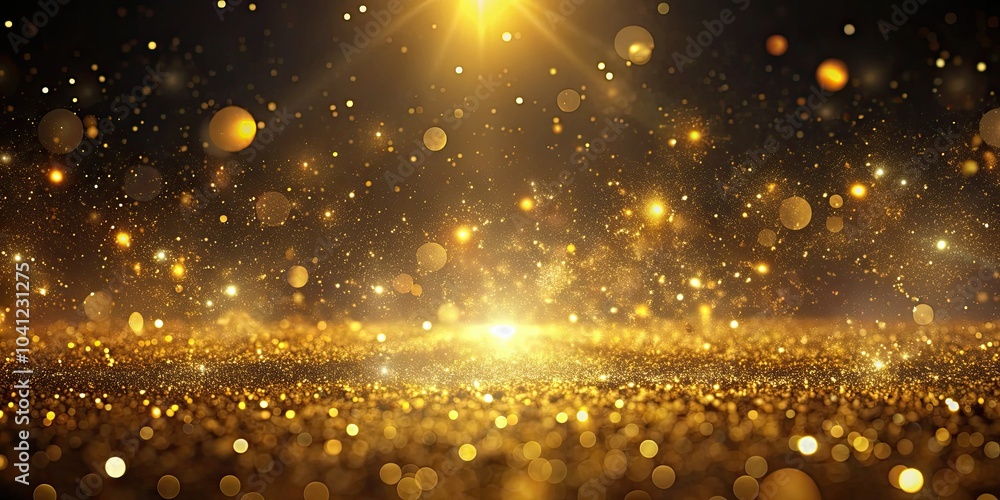 Delight in a 4K animation showcasing golden particles gracefully falling, resembling shimmering dust and glitter rain in a breathtaking visual experience. Delight in a 4K animation showcasing golden particles gracefully falling, resembling shimmering dust and glitter rain in a breathtaking visual experience.