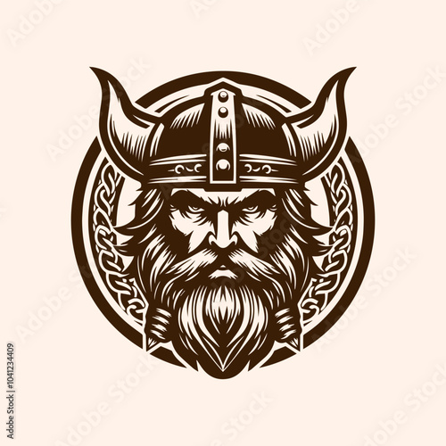 Viking Chief Vector Illustration