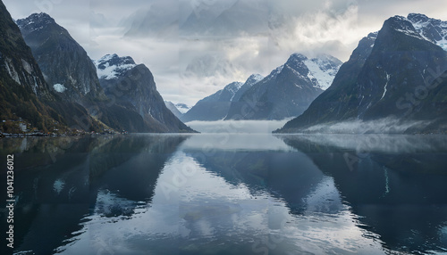 Wallpaper Mural Sérénité des Fjords Torontodigital.ca