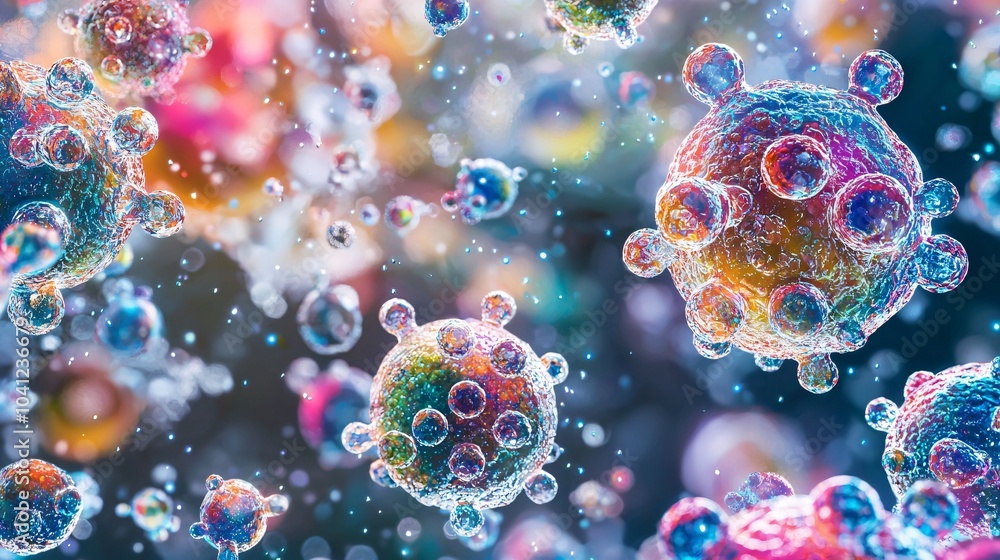 Floating Particles in Molecular Liquid Flow Floating Particles in Molecular Liquid Flow