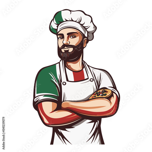 Italian Pizza chef