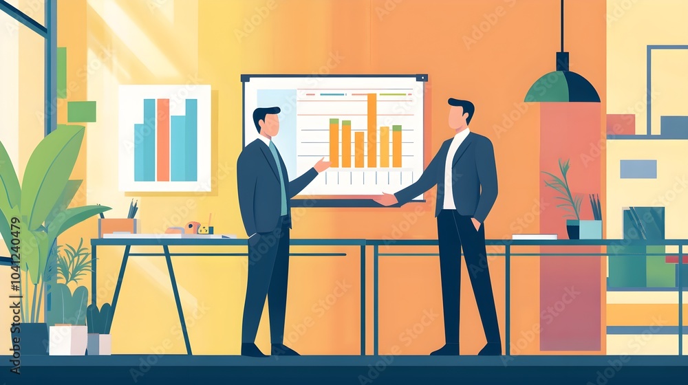 Business Meeting Presentation Data Analysis Chart Business Meeting Presentation Data Analysis Chart