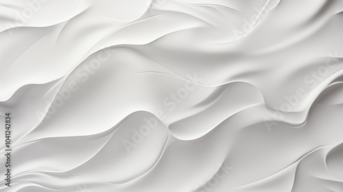 White texture and background. Abstract white wave modern soft luxury texture with smooth