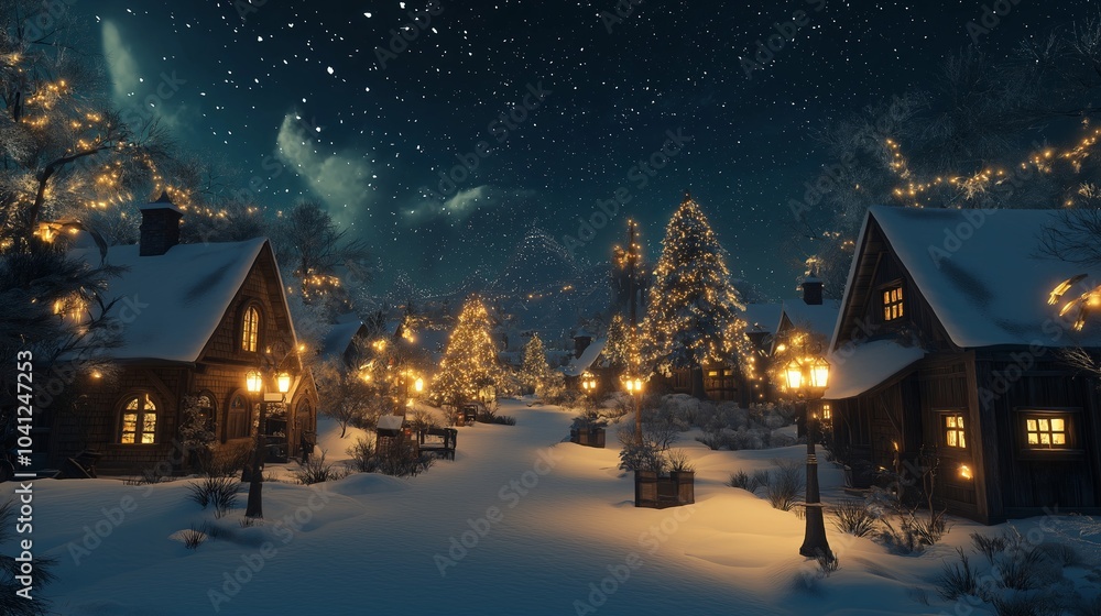 Fototapeta premium nice theme for Christmas greeting card