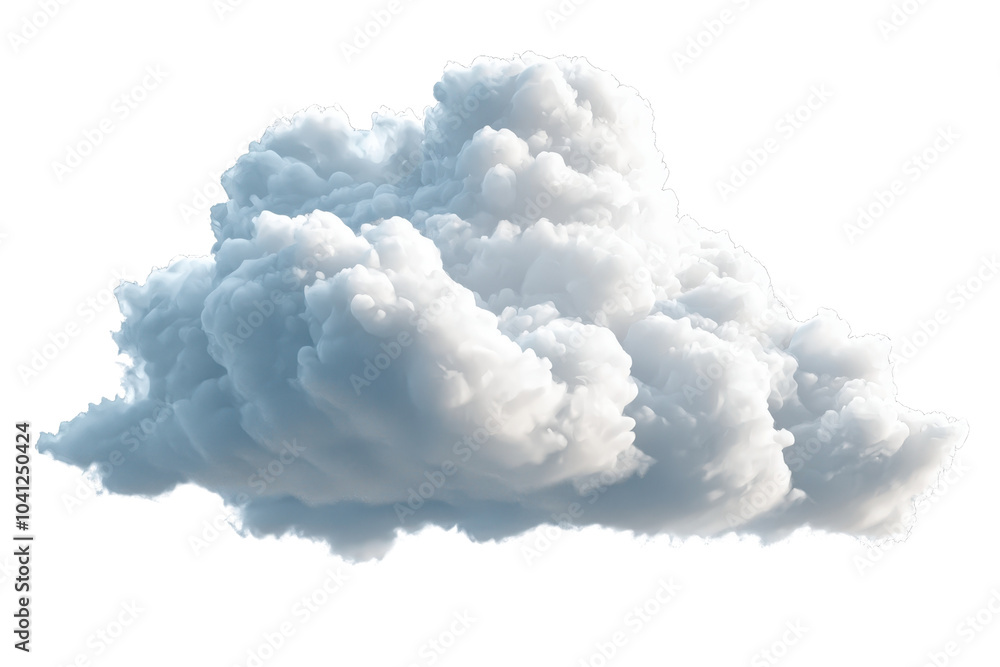 Fluffy white cloud isolated on a clear sky background. Perfect for weather, nature, or dreamlike concept visual projects. Fluffy white cloud isolated on a clear sky background. Perfect for weather, nature, or dreamlike concept visual projects.