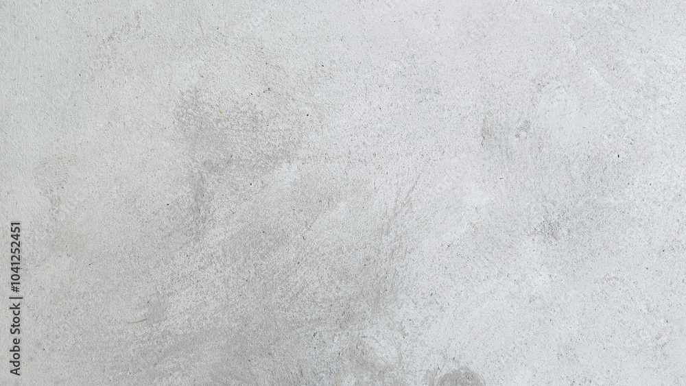 Fototapeta premium White cement textured wall background. concrete polished material texture background.