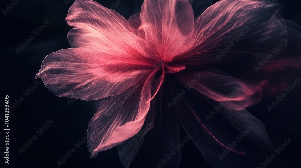 Obraz premium Delicate Pink Flower