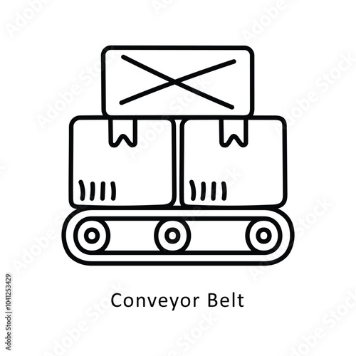 Convert belt isometric stock illustration. EPS File stock illustration