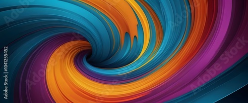 Vibrant Abstract Swirl Background with Dynamic Energy Flow, Perfect for Adding a Modern, Stand Out