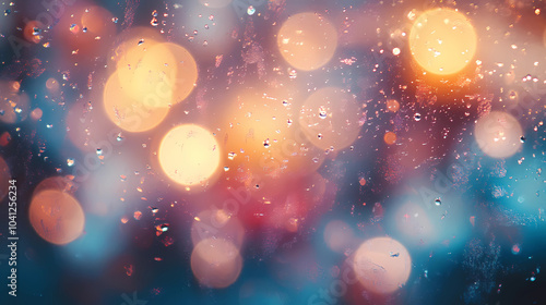 abstract background with bokeh