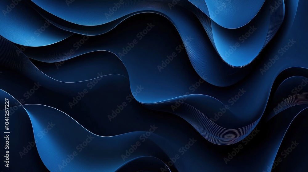 Fluid Blue Wave Patterns for Background Use Fluid Blue Wave Patterns for Background Use