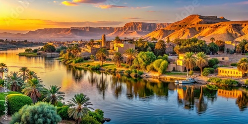 Experience the breathtaking scenery along the Nile River from Luxor to Aswan, where stunning landscapes blend with rich cultural heritage, creating an unforgettable travel destination.