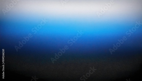 Abstract Gradient of Light and Shadow. Deep Blue to White Flowing Textures with a Smooth Fade. Ideal for Backgrounds, Web Design, or Modern Art Posters with Ample Copy Space for Text or Branding