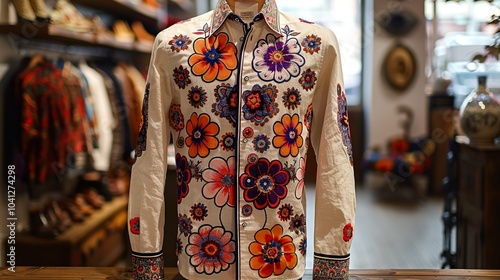 Floral Vintage Shirt: Retro Style Fashion Inspiration