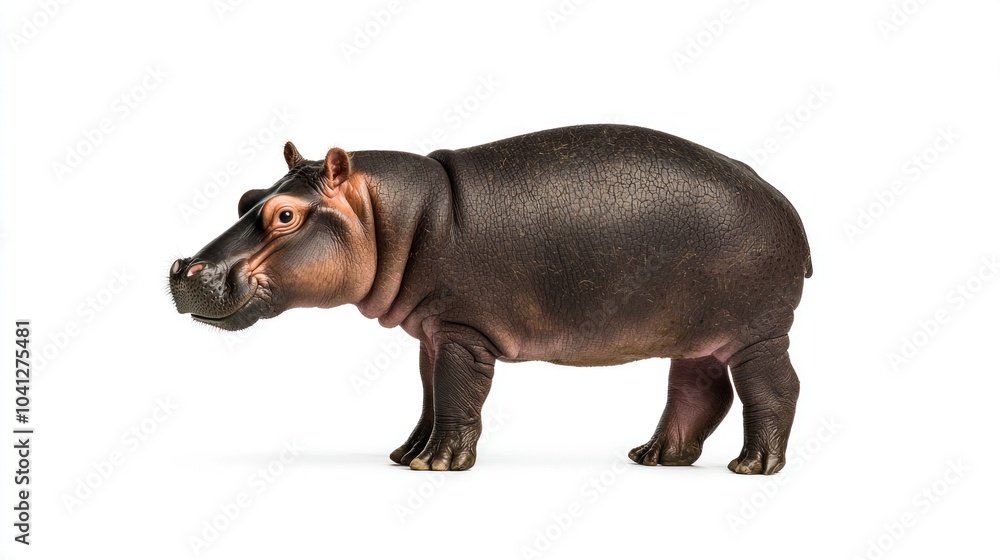 Stunning high-detail photograph of a baby hippo captured in hq Stunning high-detail photograph of a baby hippo captured in hq