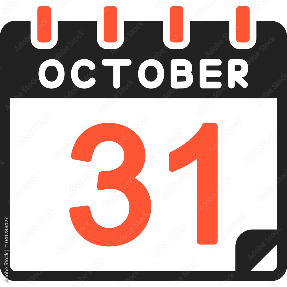 31 October Vector Icon Design 31 October Vector Icon Design
