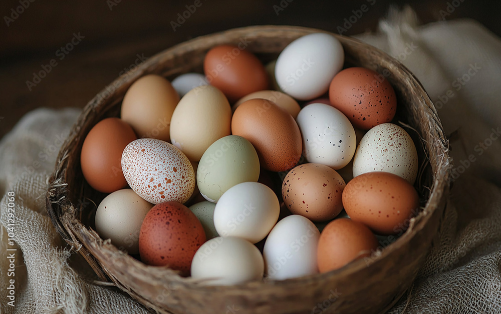 eggs in a basket