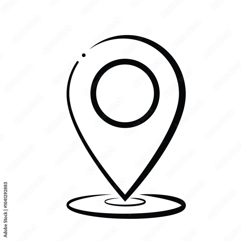 location icon. Deep location pin. outline design style. Travel, navigation, destination, delivery, target pictograms. Road map sign. vector template design location icon. Deep location pin. outline design style. Travel, navigation, destination, delivery, target pictograms. Road map sign. vector template design
