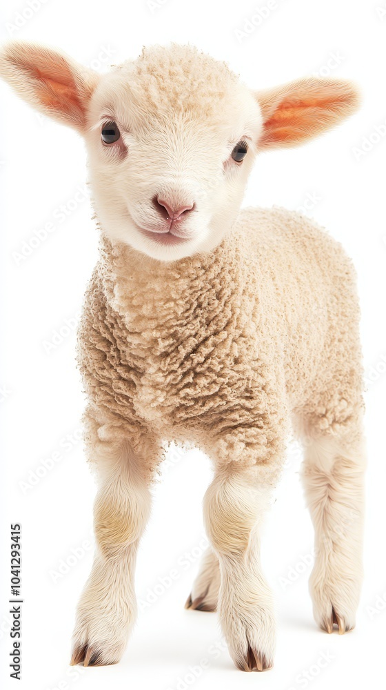 Cute Baby Lamb Cute Baby Lamb