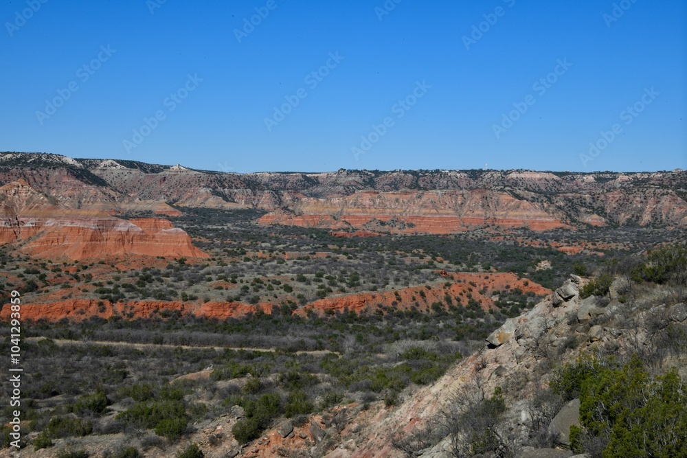 Palo Duro Canyon scenic view Palo Duro Canyon scenic view