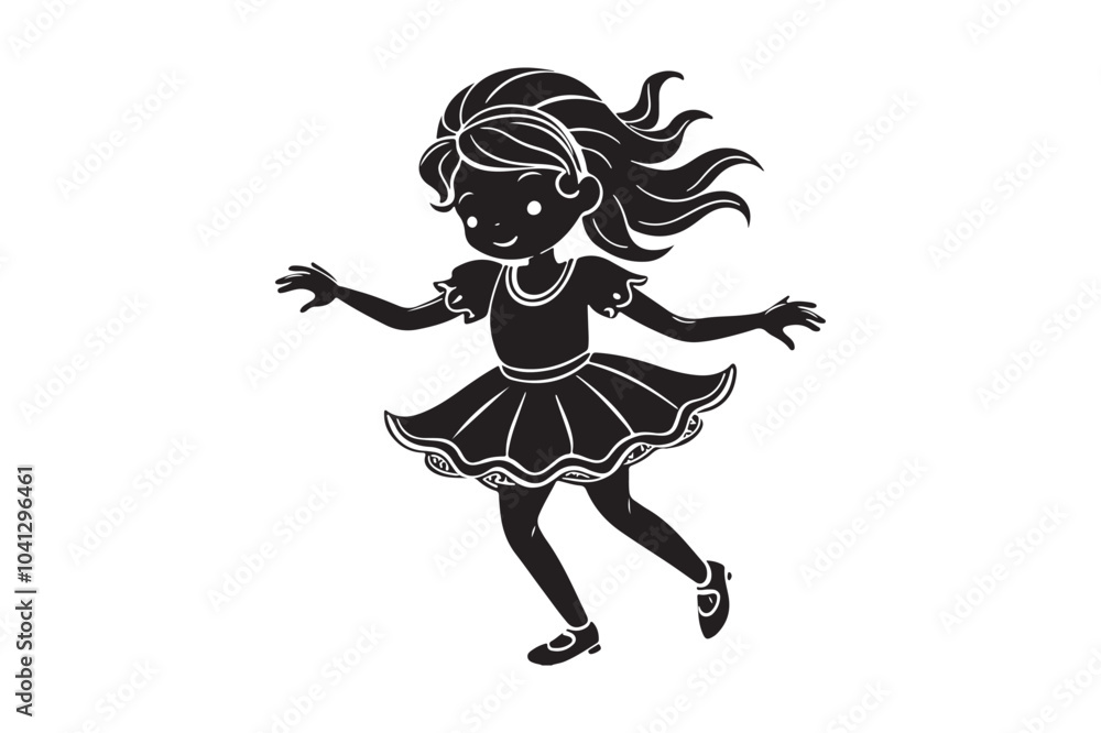 Black Kid silhouette vector bundle illustration, Kid Silhouette Black Kid silhouette vector bundle illustration, Kid Silhouette