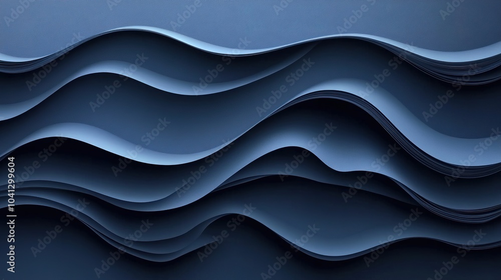 Elegant Blue Wave Texture for Backgrounds Elegant Blue Wave Texture for Backgrounds