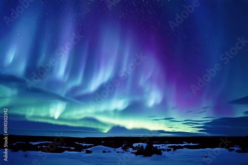 magnetic field aurora a location where strong magnetic fields in photo